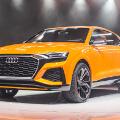 Koncept Audi Q8 Sport přeplňovaný elektřinou