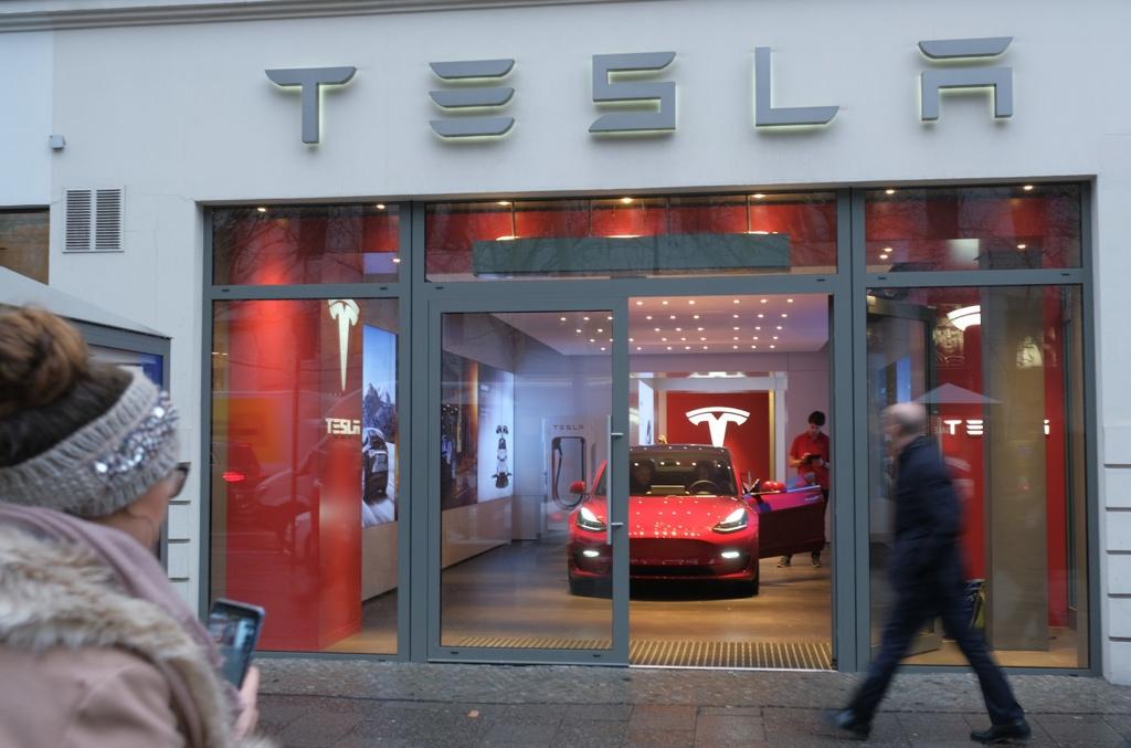 Tesla showroom