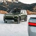 Rivian R1T byl nachytán při zimních testech v Argentině