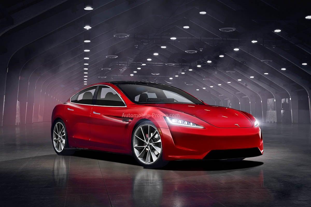 Tesla Model S, redesign