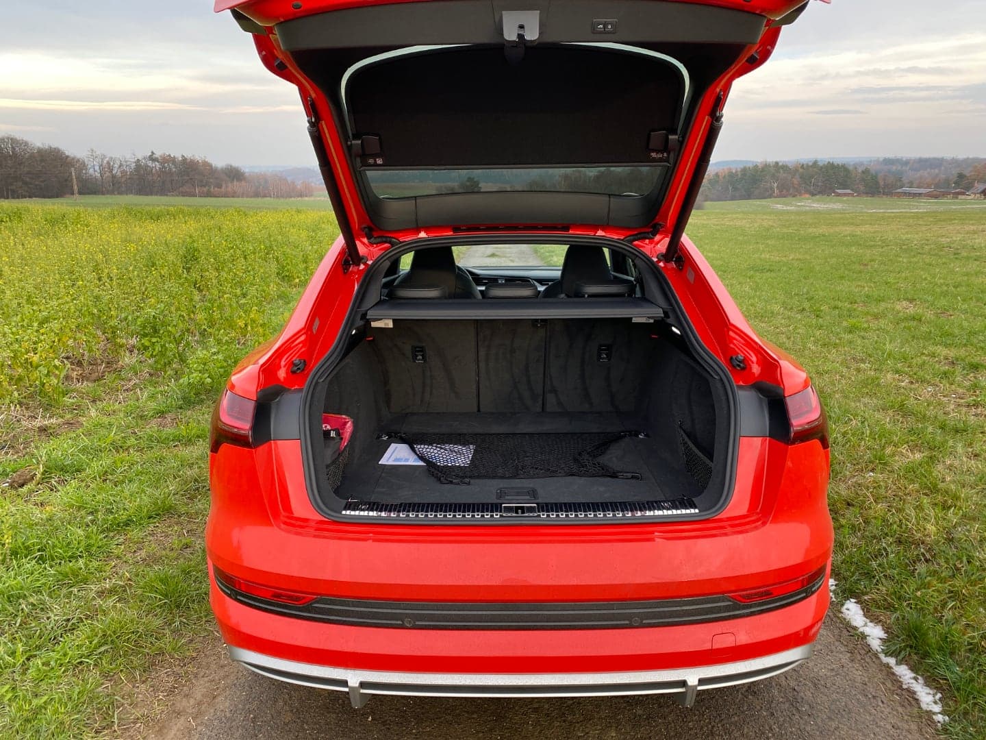 Audi e-tron Sportback, kufr