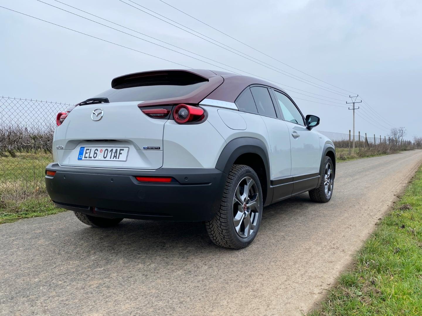 Mazda MX-30, test elektromobilu