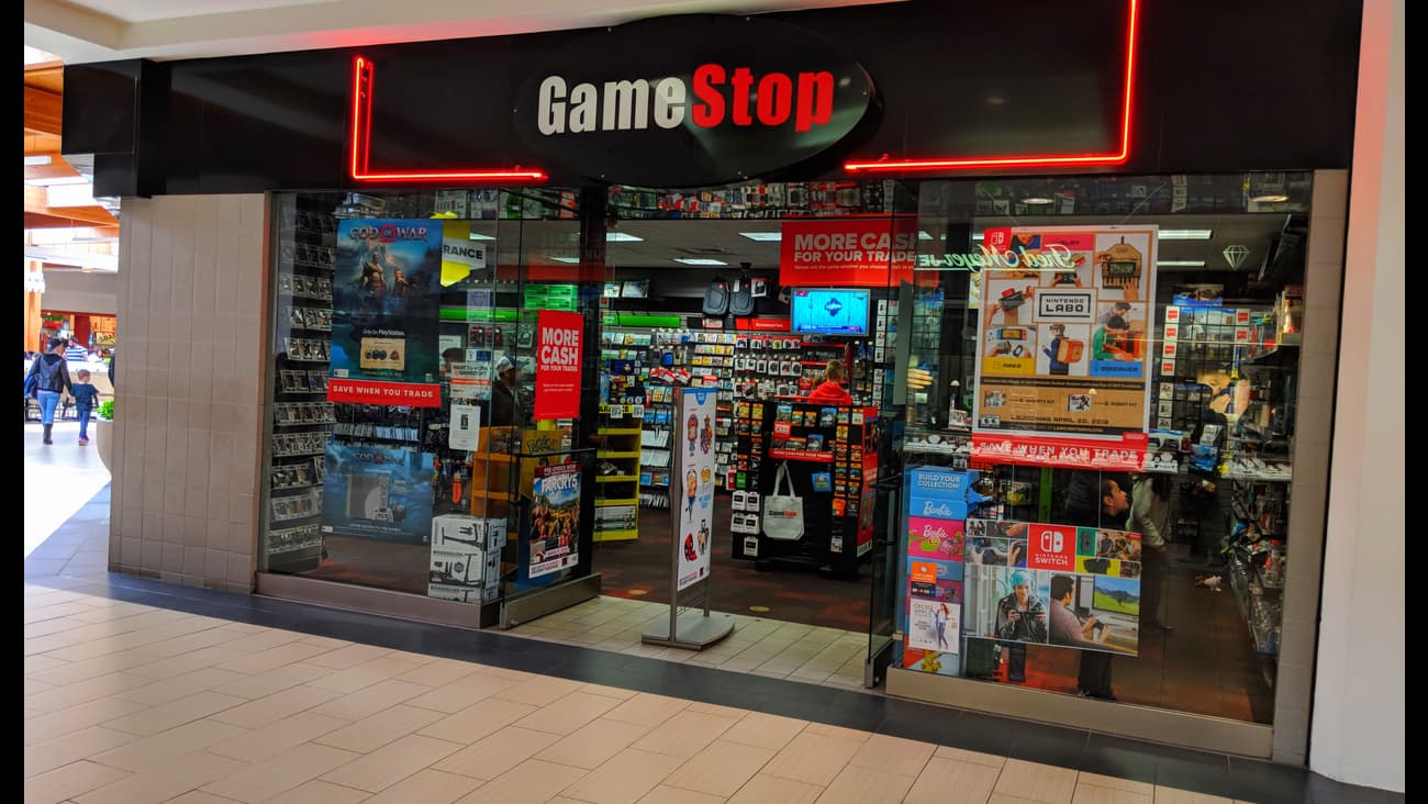 Obchod z řetězce Gamestop