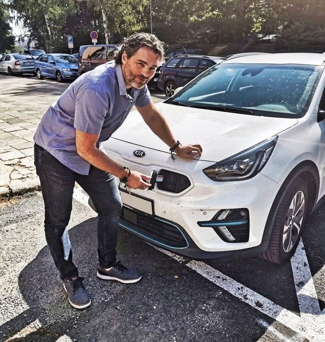 Jaromír Jágr, Kia e-Niro, elektromobil