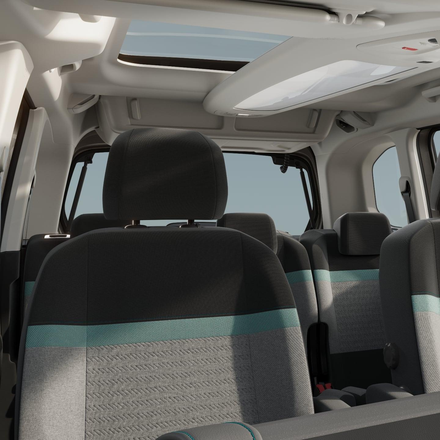 Citroen e-Berlingo 2021, interiér