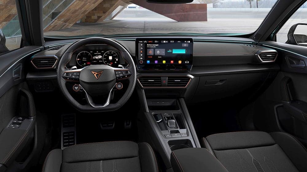 Cupra Formentor e-Hybrid 2021, interiér vozu