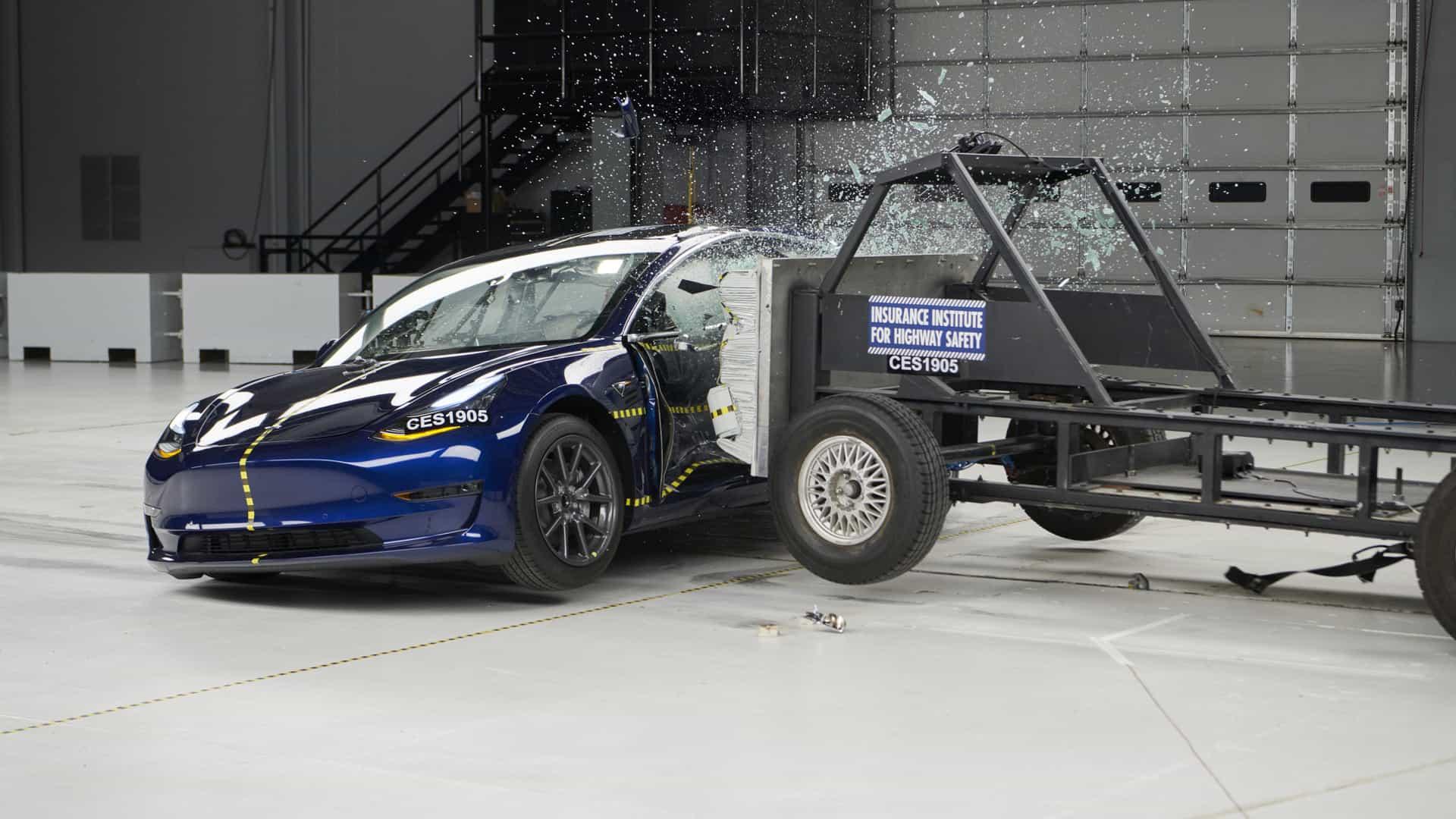 Tesla Model 3, Crash test