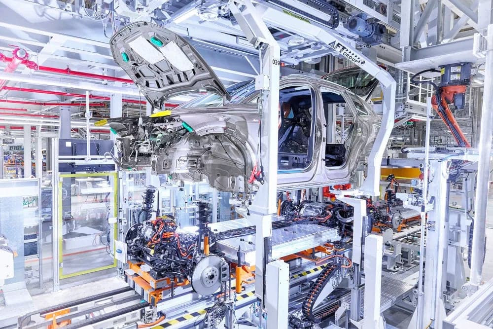 Audi Q4 e-tron, výroba elektromobilu