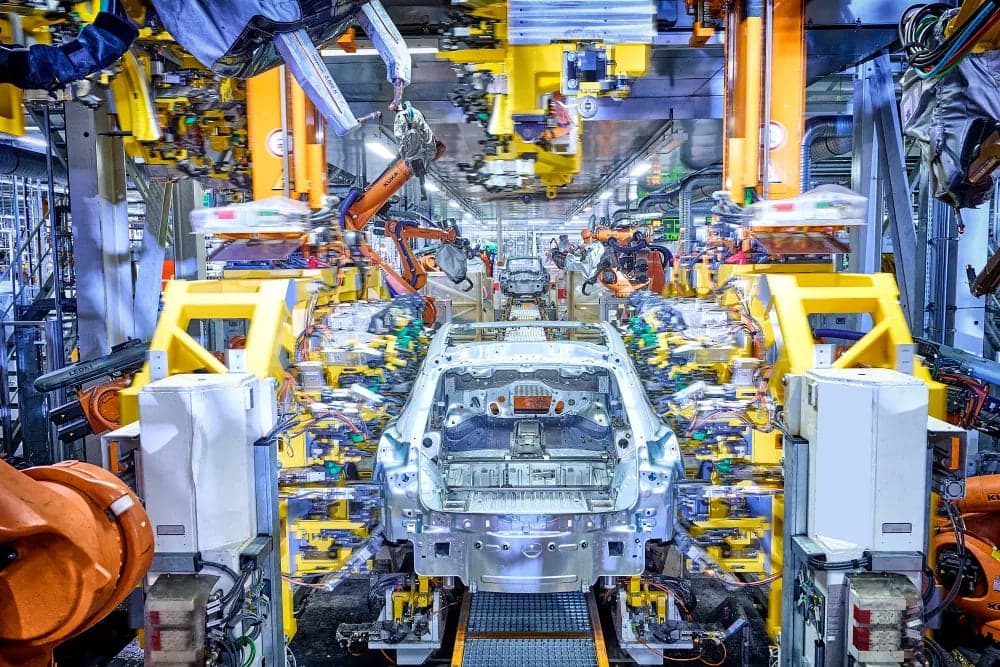 Audi Q4 e-tron, výroba elektromobilu