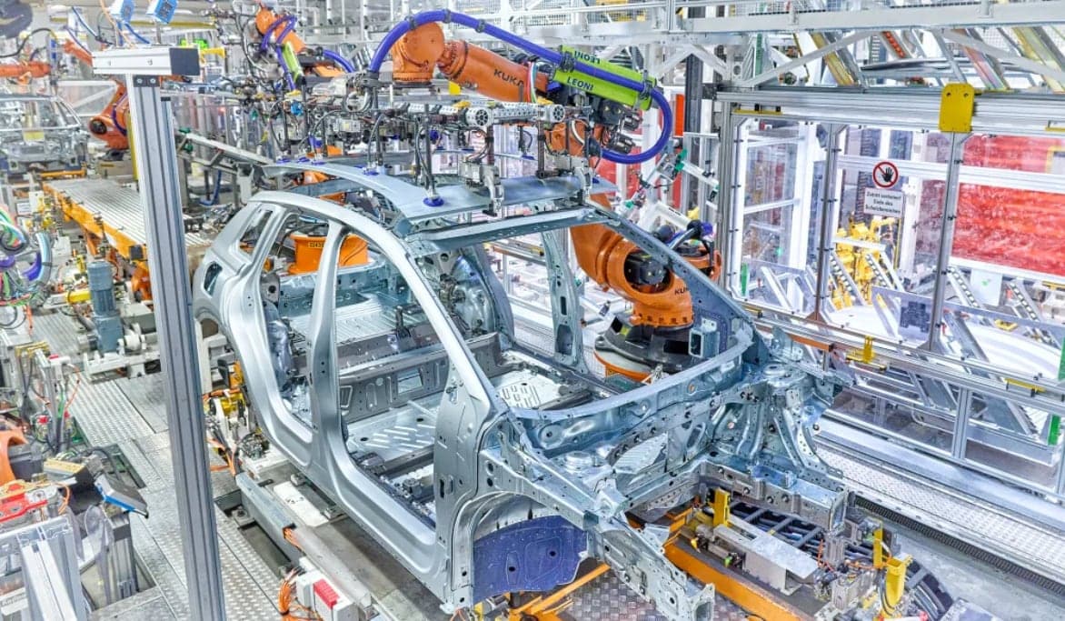 Audi Q4 e-tron, výroba elektromobilu