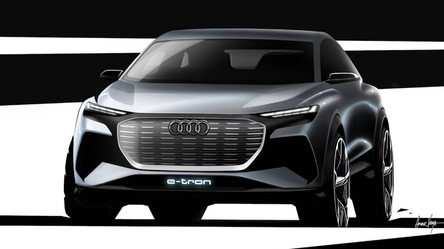 Skica Audi Q4 e-tron