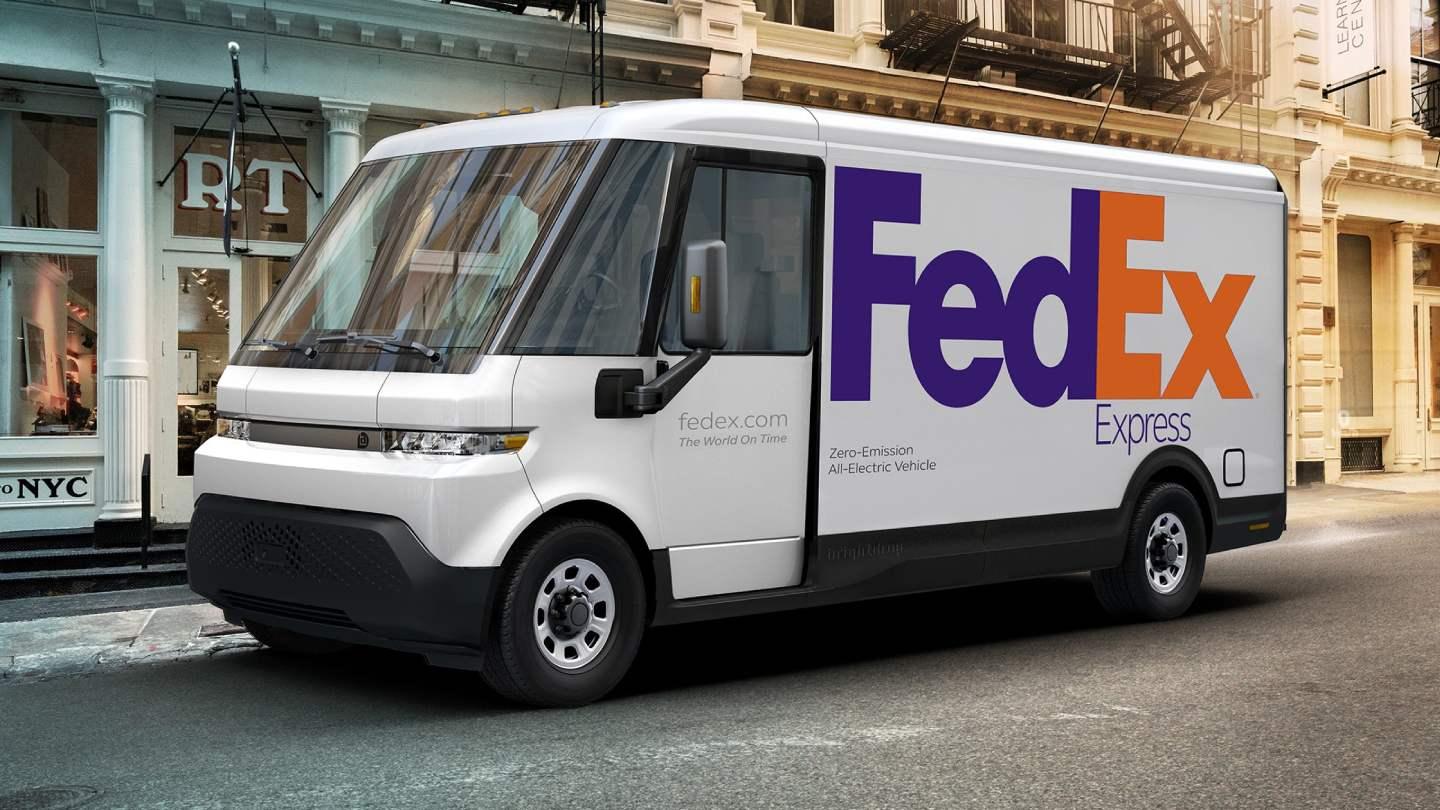 Elektrická dodávka GM EV600 společnosti FedEx