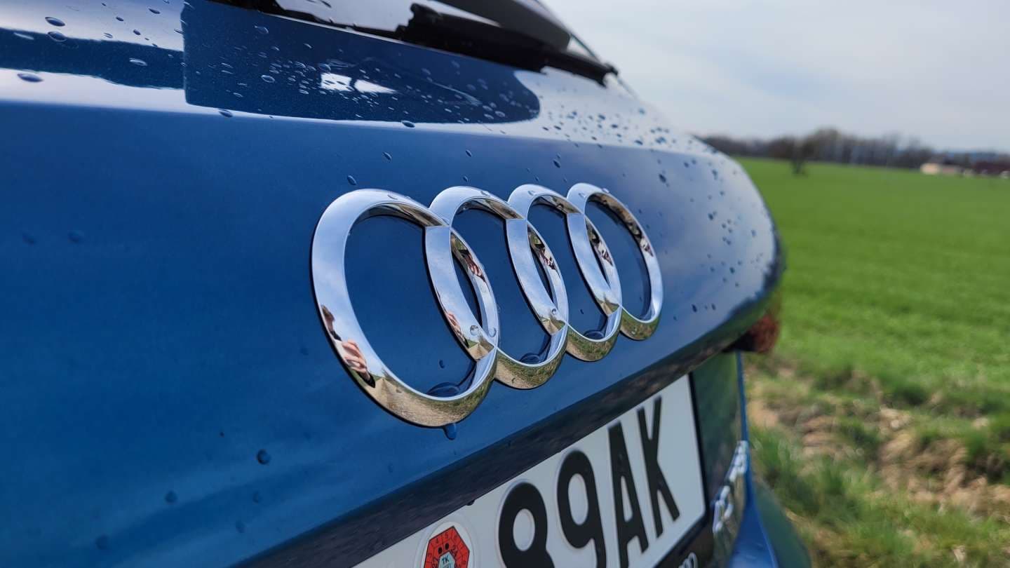 Test Audi A3 40 TFSIe - detail loga