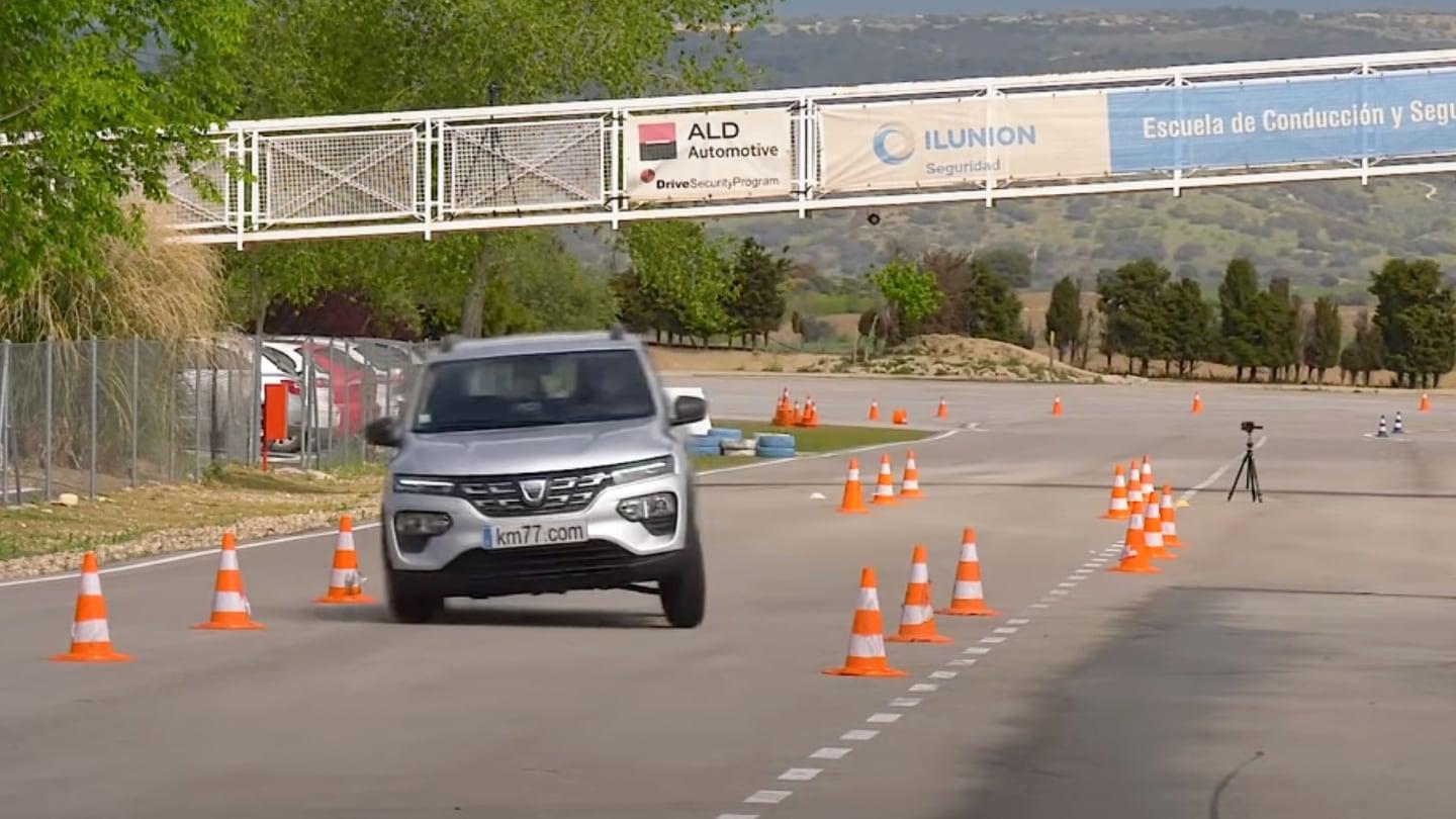 Dacia Spring, losí test