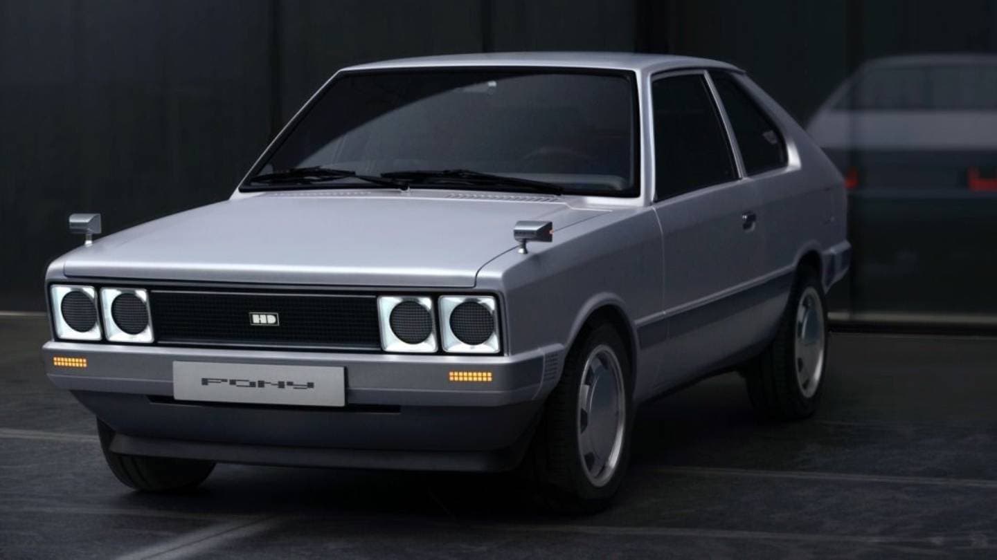 Elektrický koncept Hyundai Pony Heritage EV