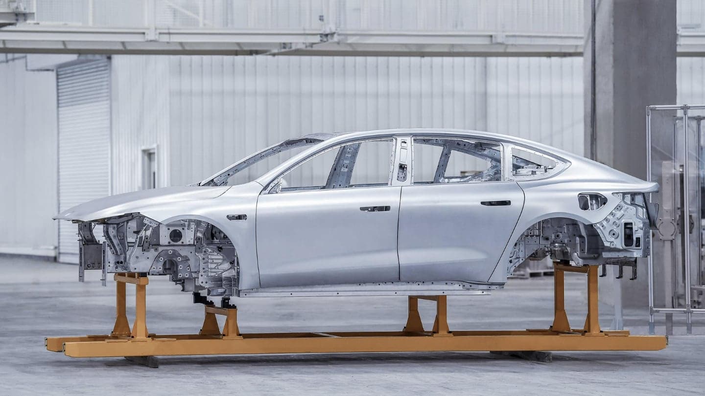 Nio ET7, výroba elektromobilu