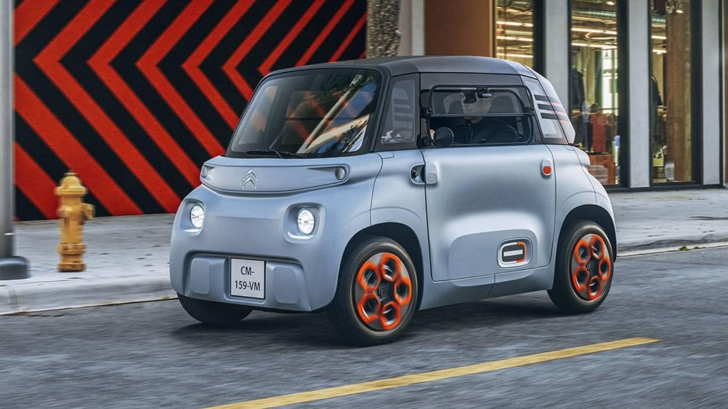 Superlevný elektromobil Citroën Ami míří do Ameriky, není ovšem na prodej