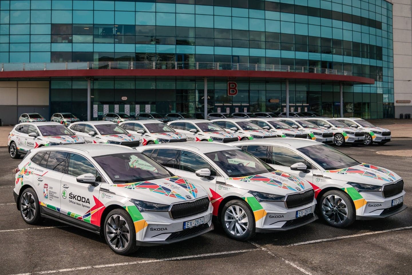 Škoda Enyaq iV, MS hokej 2021