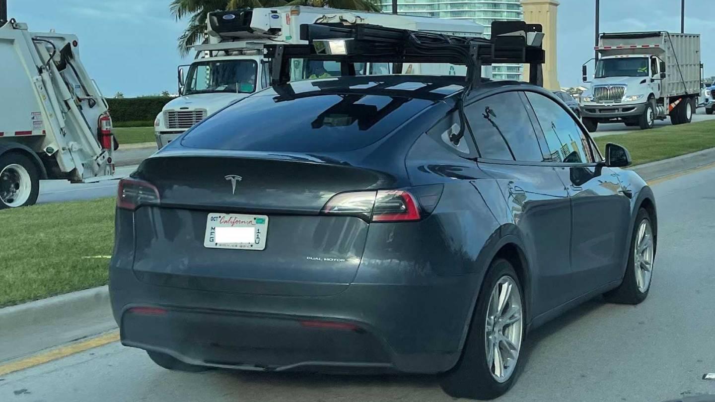 Prototyp Tesly Model Y spatřen s technologií, kterou Elon Musk zarytě odmítá