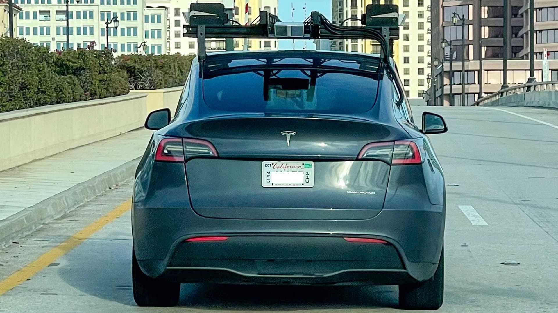 Tesla Model Y s Lidar systémem