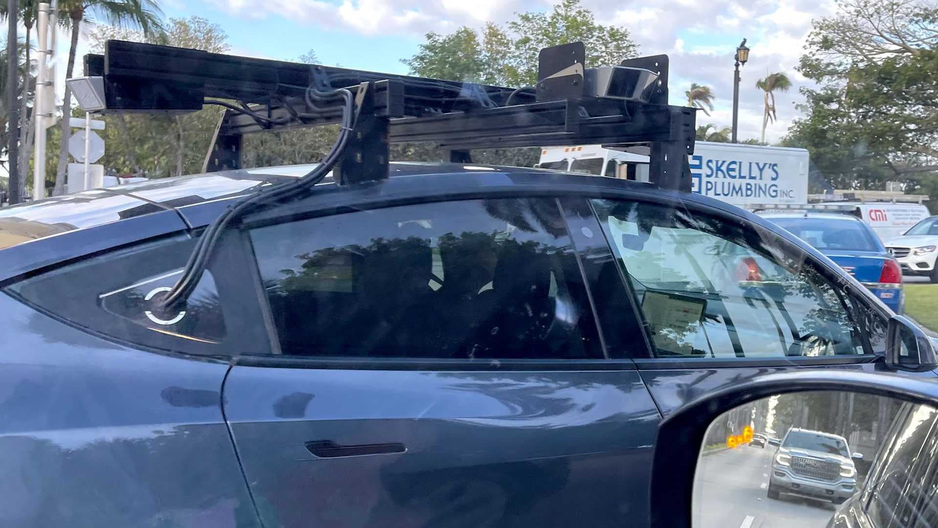 Tesla Model Y s Lidar systémem
