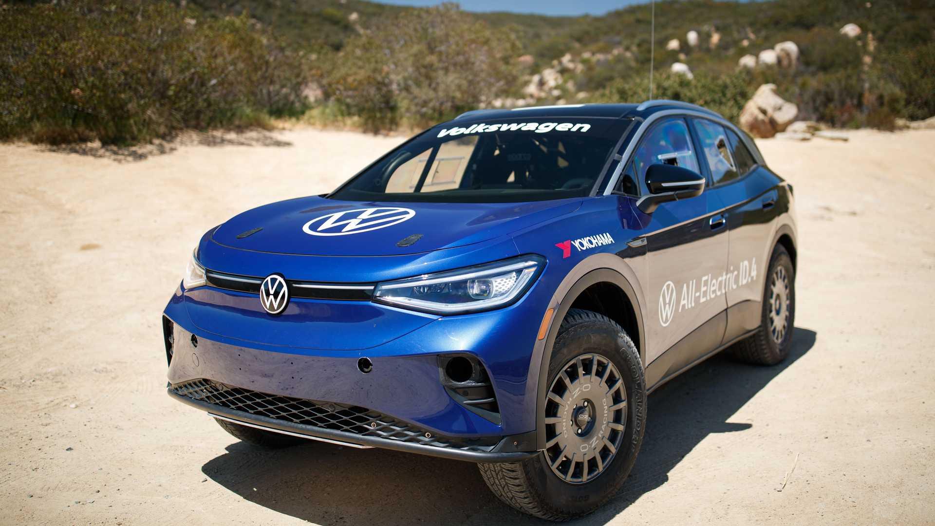 Elektrický Volkswagen ID.4 úspěšně dokončil Baja rally, největší překážkou bylo nabíjení