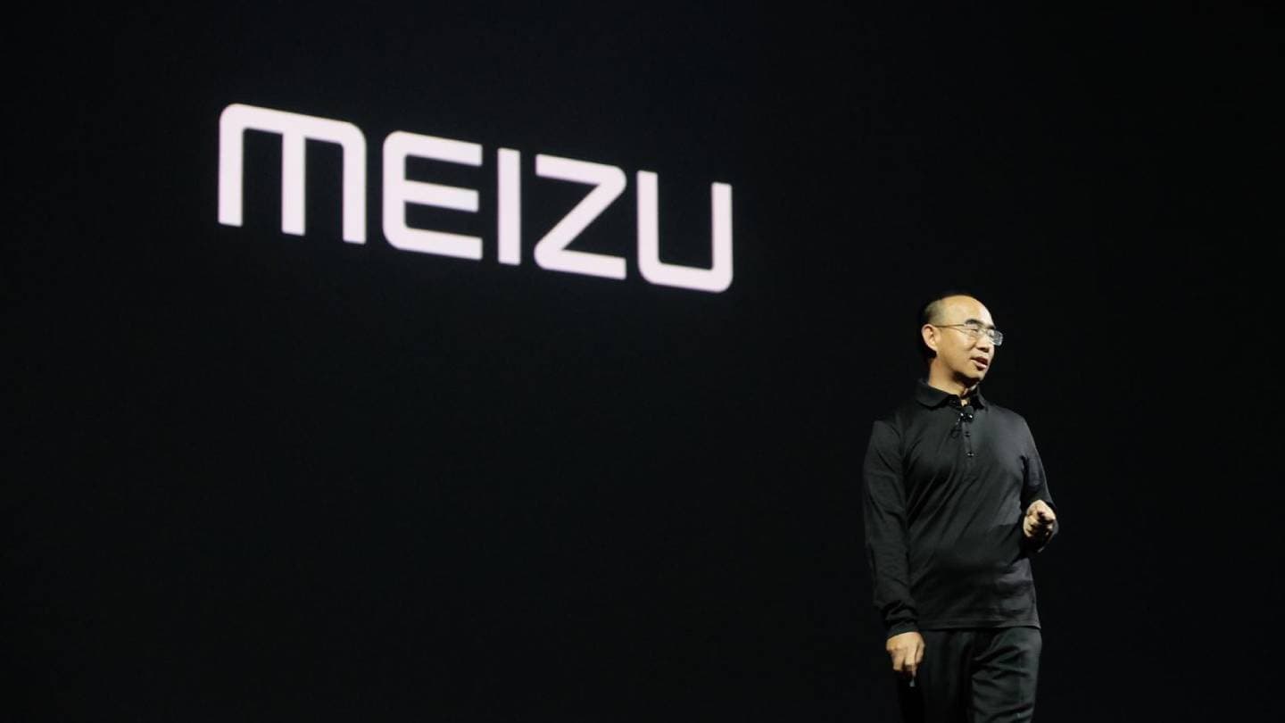Aber Bai při prezentaci značky Meizu