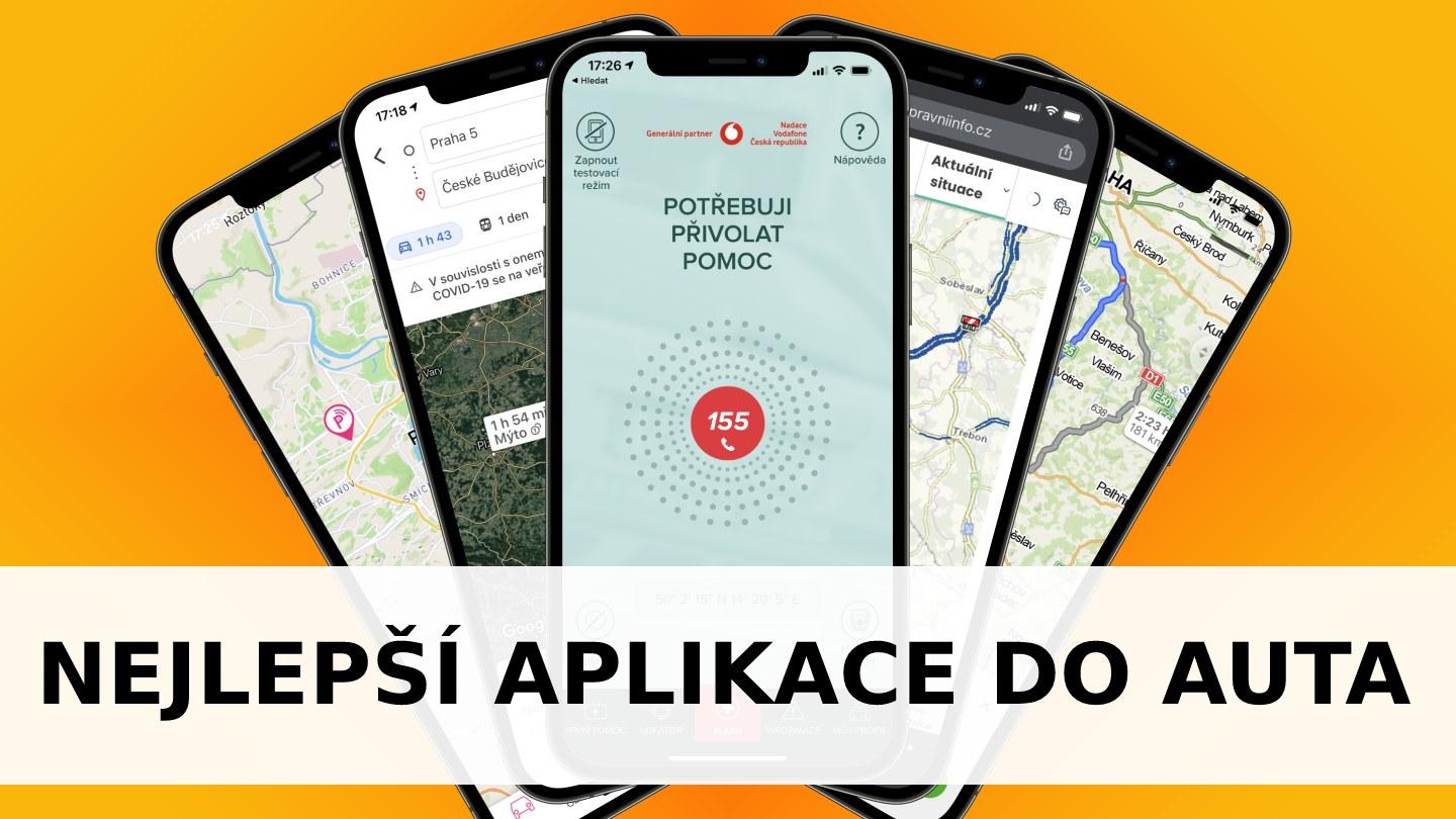 Tyhle aplikace jsou při cestování autem nutností. Znáte je všechny?