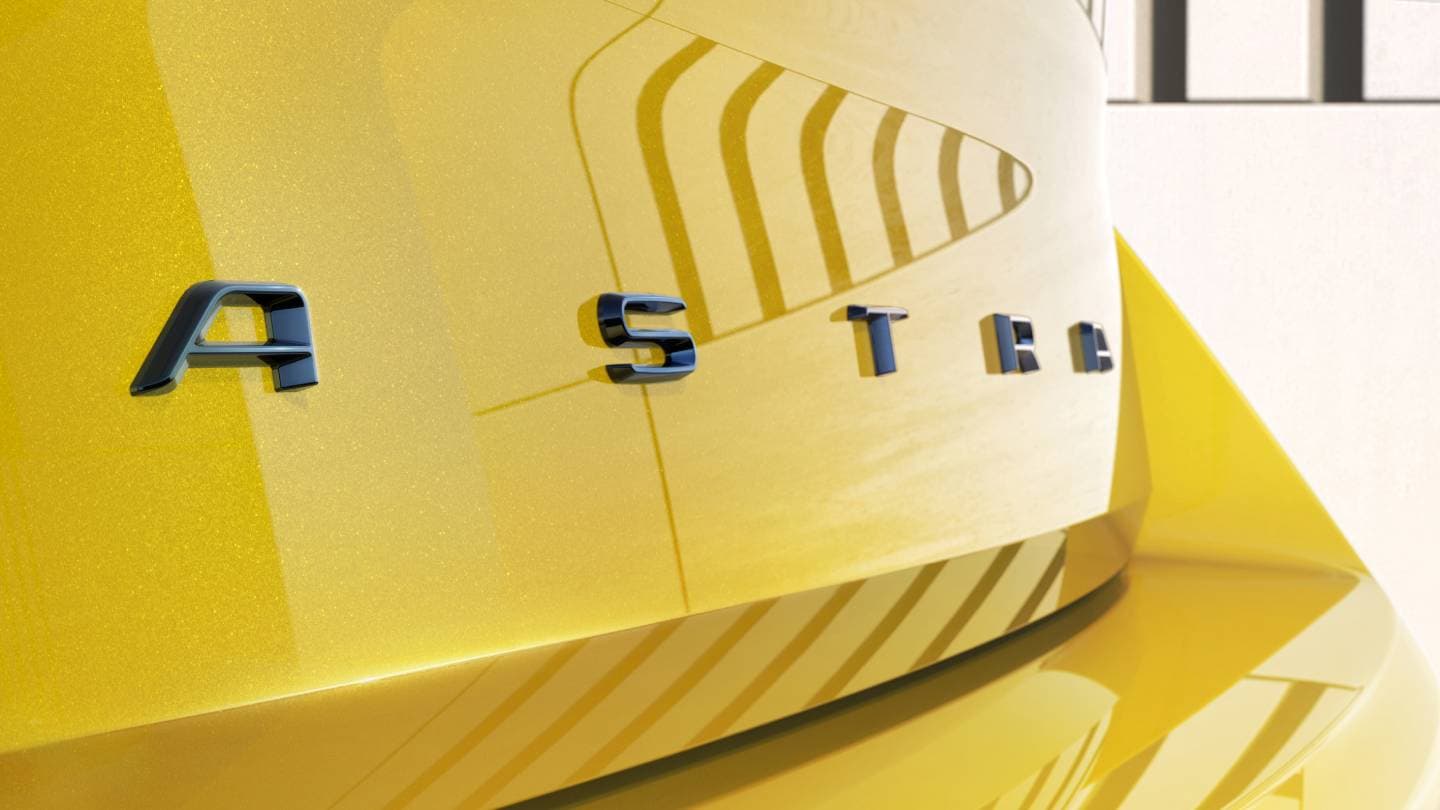 Logo nového Opelu Astra