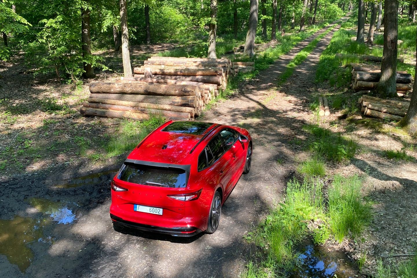Škoda Enyaq Sportline iV, test elektromobilu