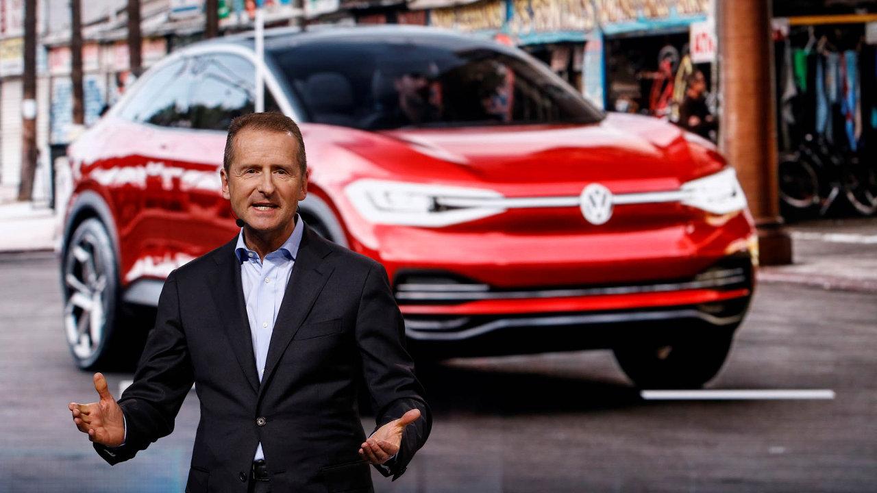 Končící ředitel Herbert Diess prý ve Volkswagenu zůstane, jen na jiné pozici