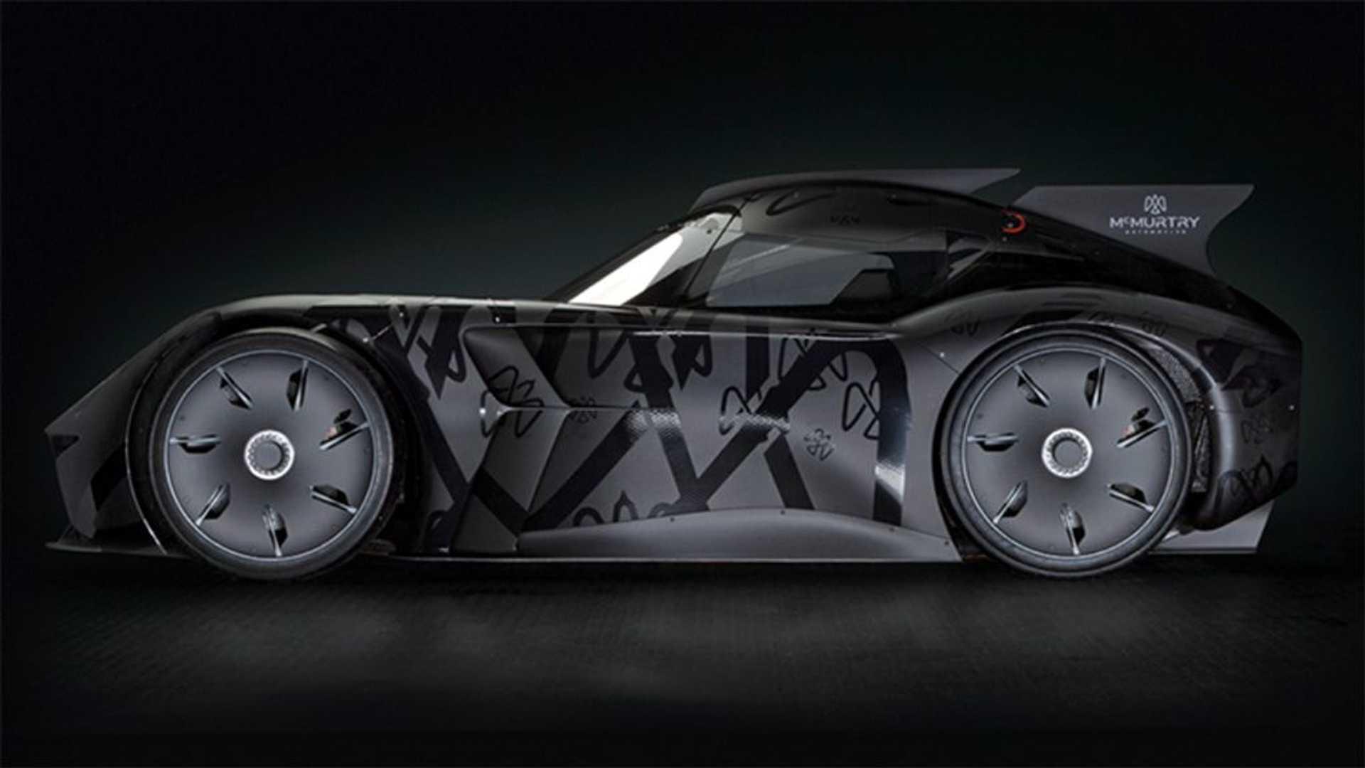 McMurtry představuje elektrický Batmobile, který ovládne každou závodní trať