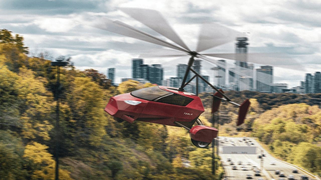 Létající Tesla