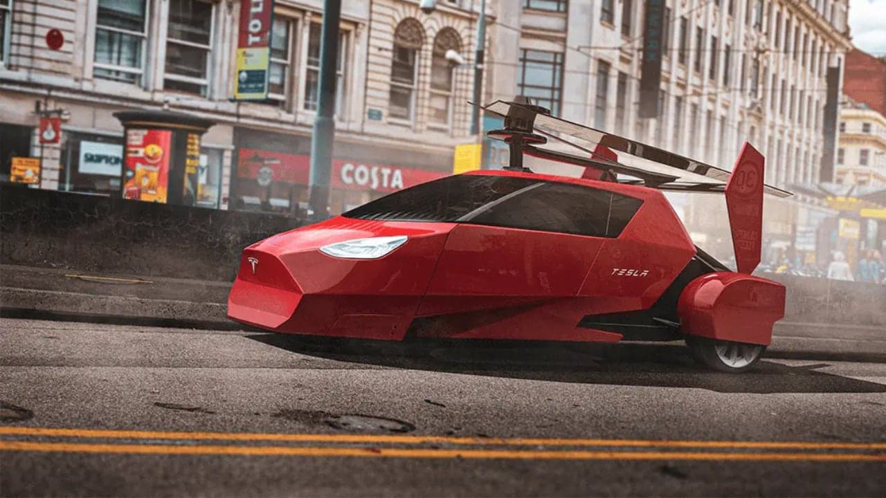 Létající Tesla