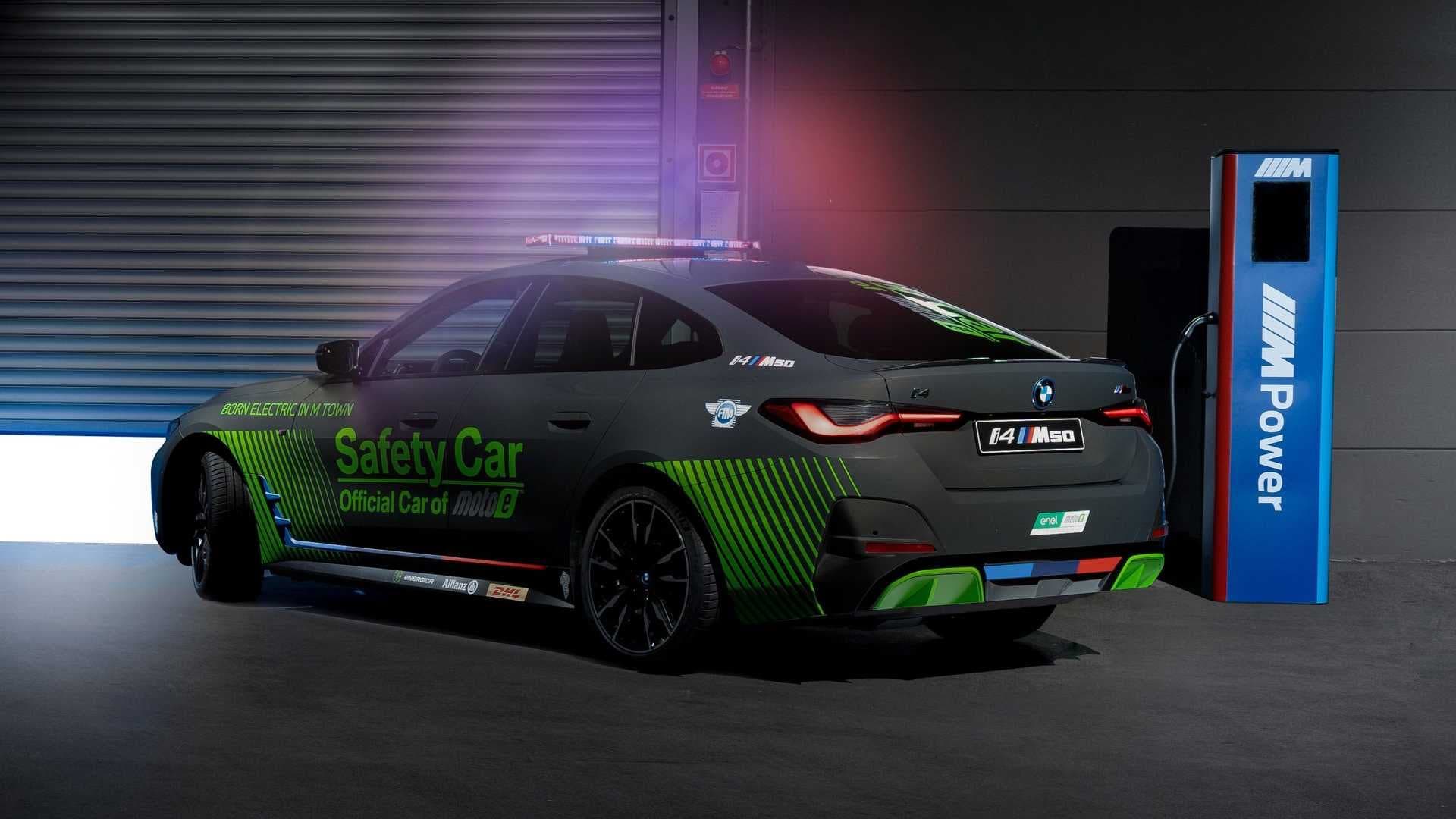 BMW i4 M50 safety car