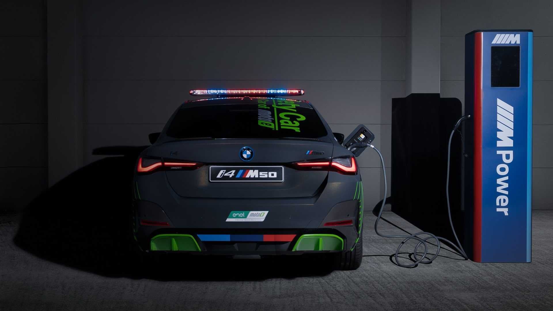 BMW i4 M50 safety car