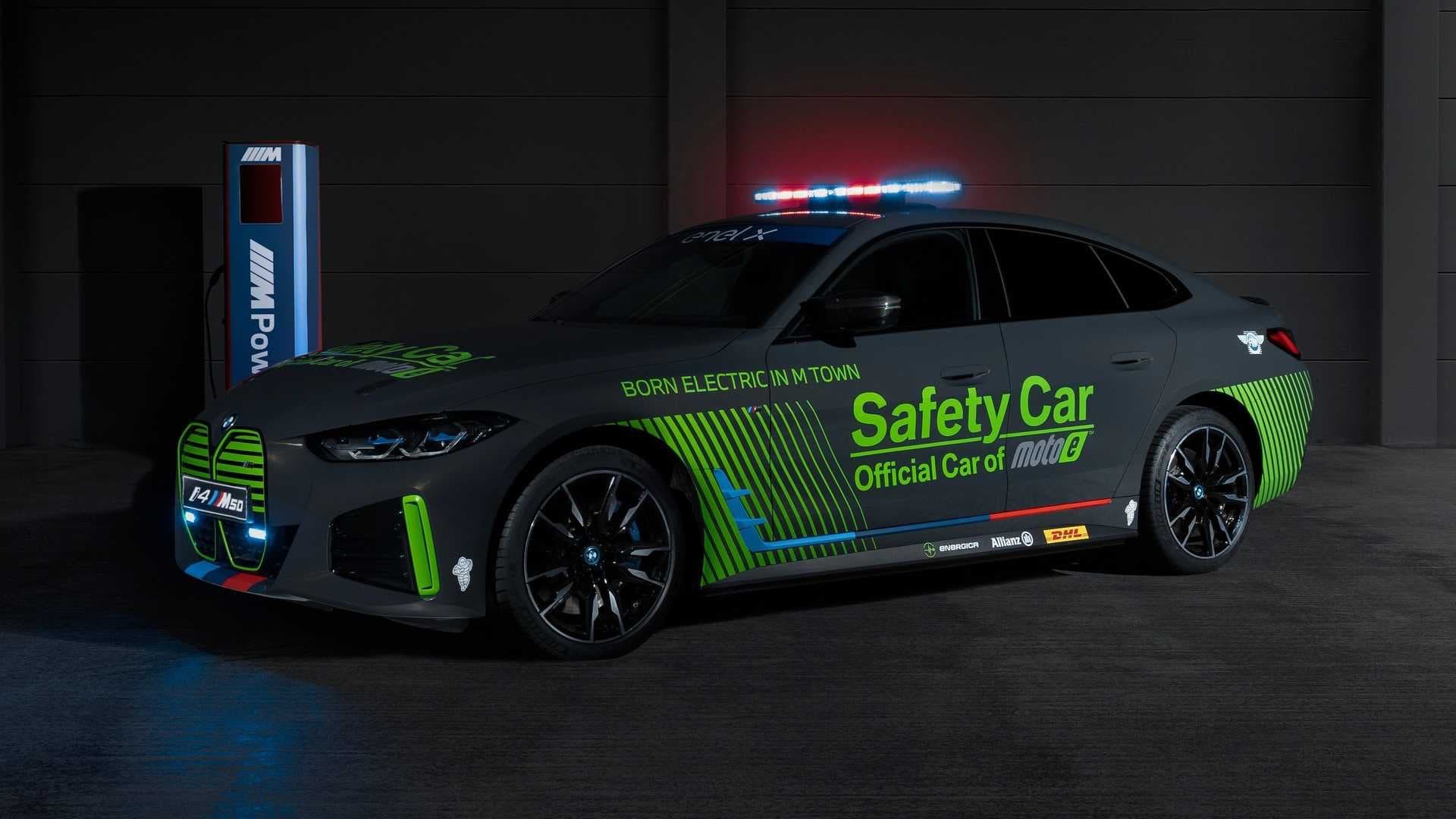 BMW i4 M50 safety car