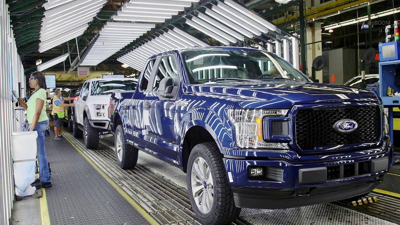 Ford F-150 výroba pickupu