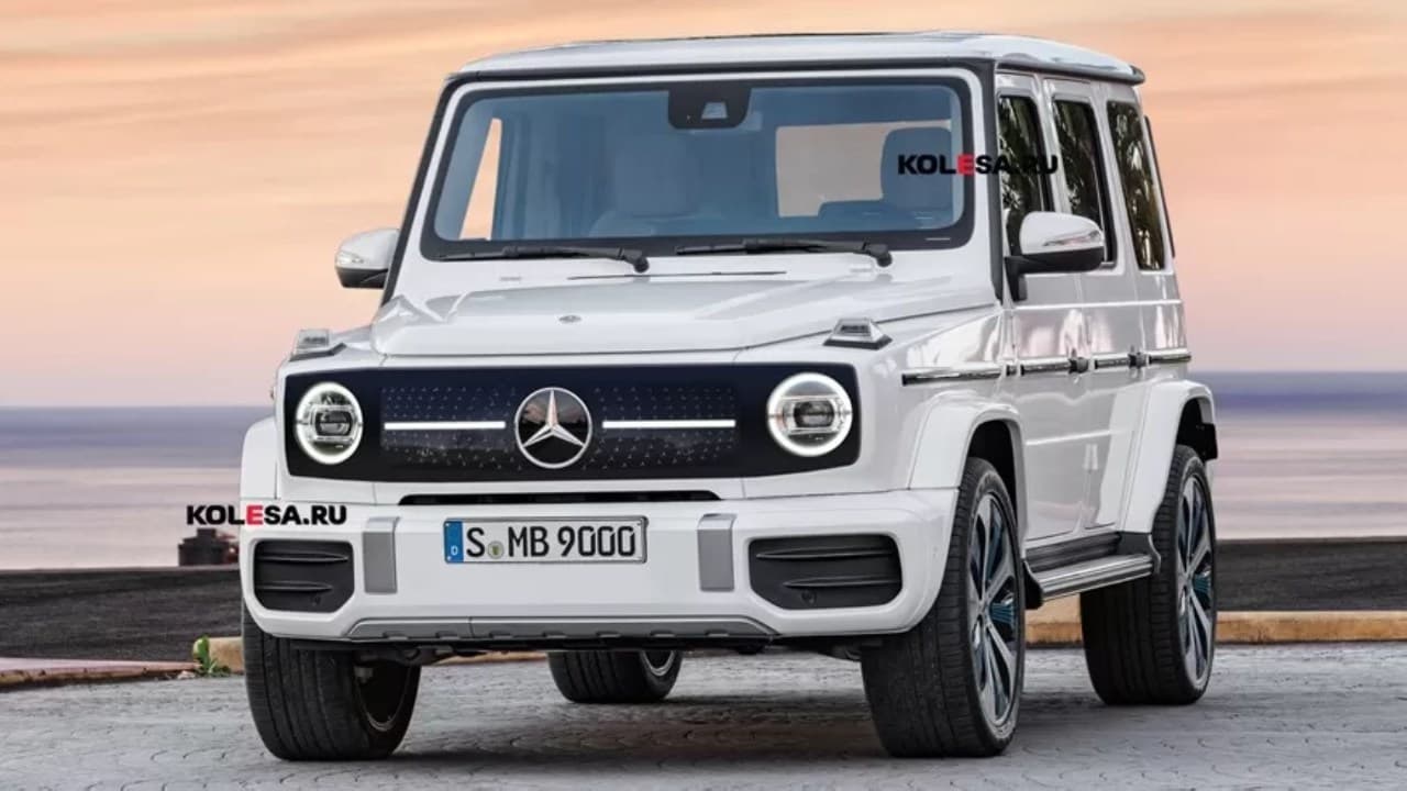Neoficiální koncept elektromobilu Mercedes EQG 