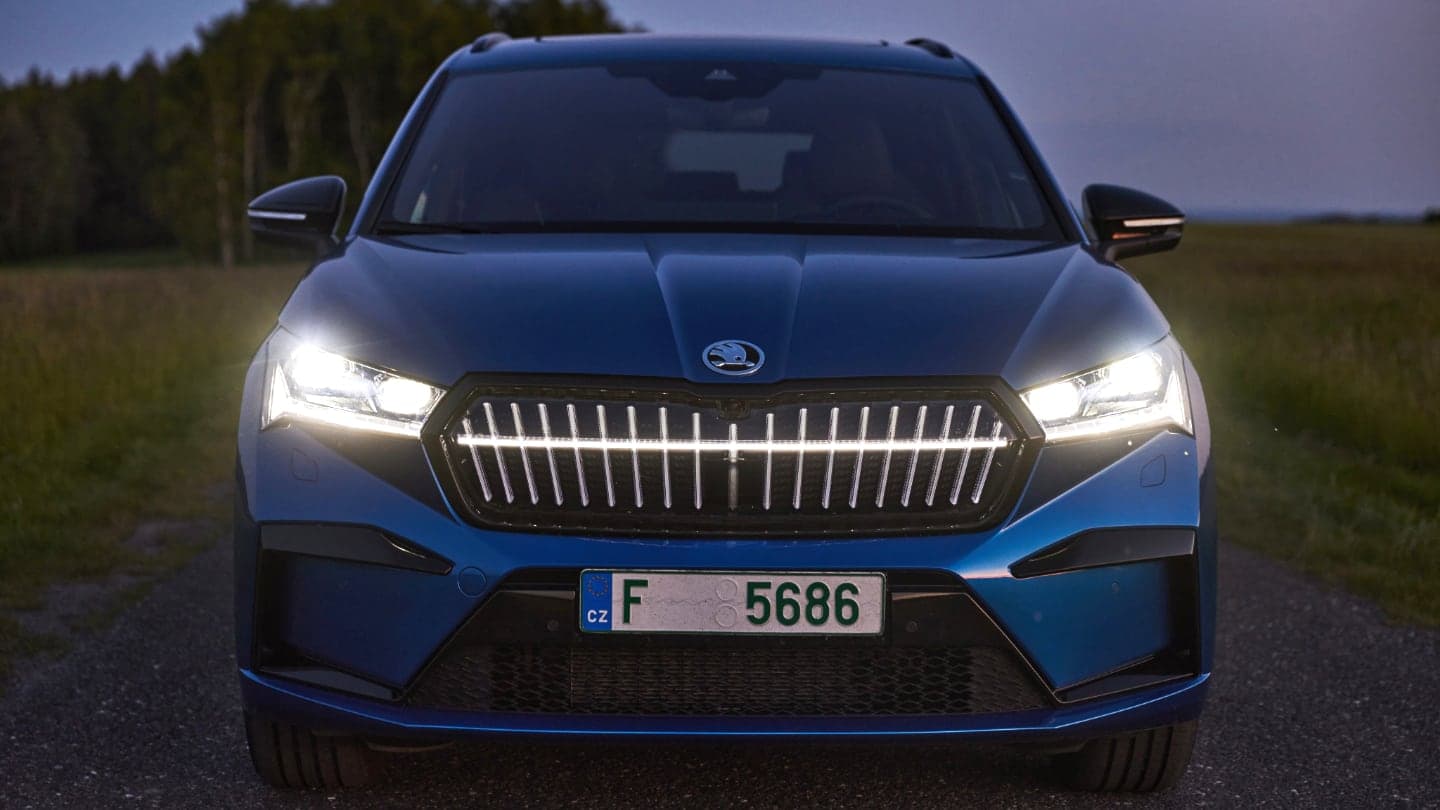 Škoda Enyaq iV Crystal Face