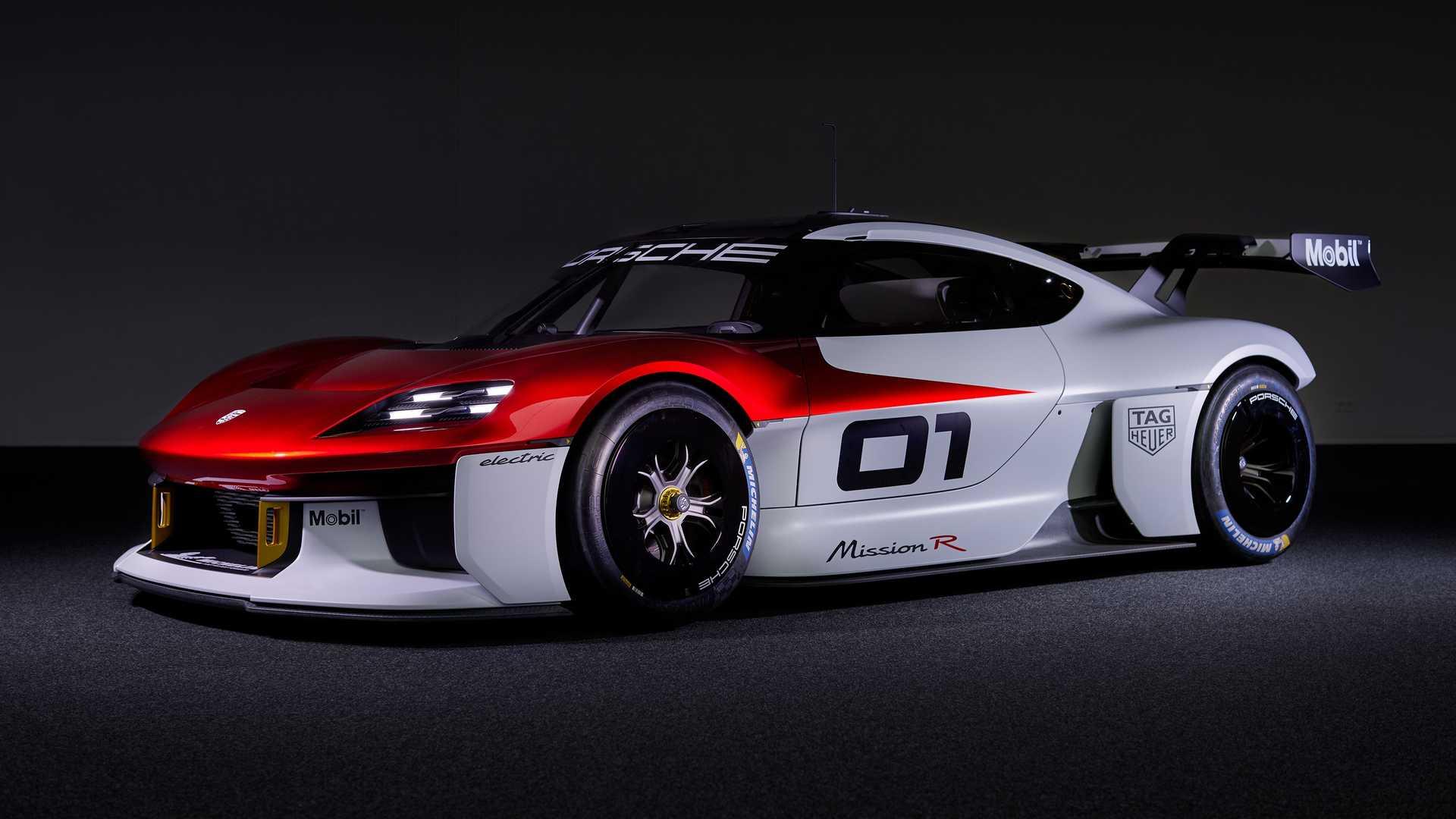 Elektrické Porsche Mission R