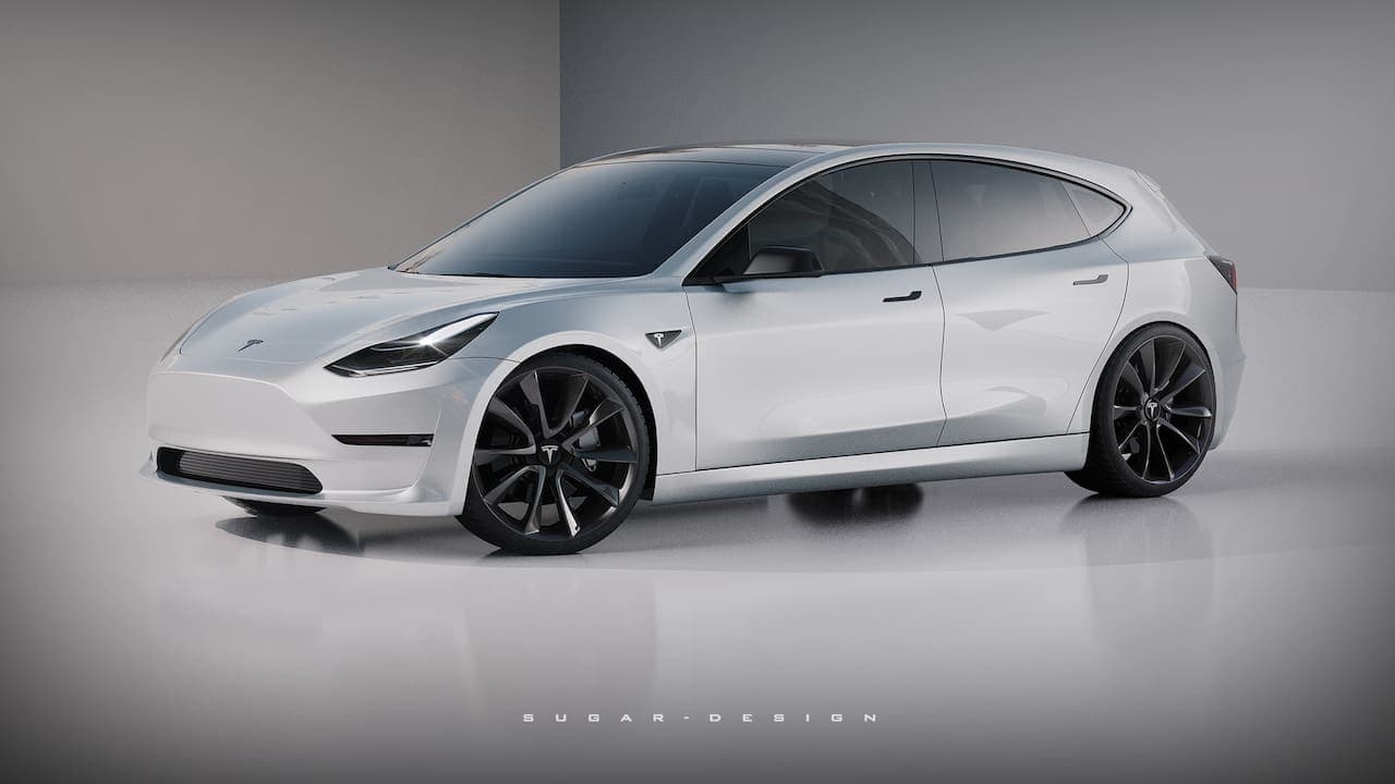 Elektrická Tesla Model 2