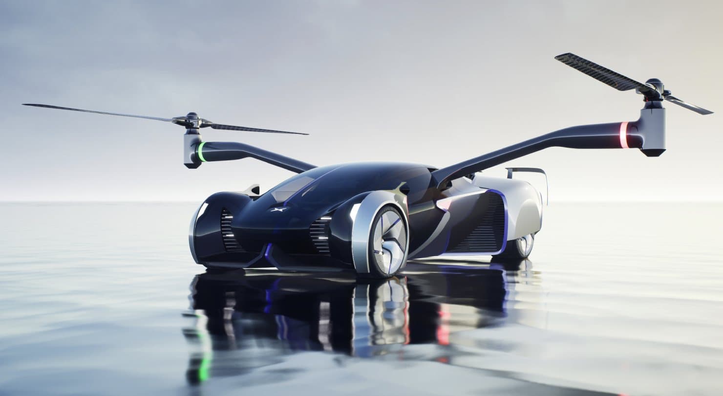 Létající elektromobil HT Aero