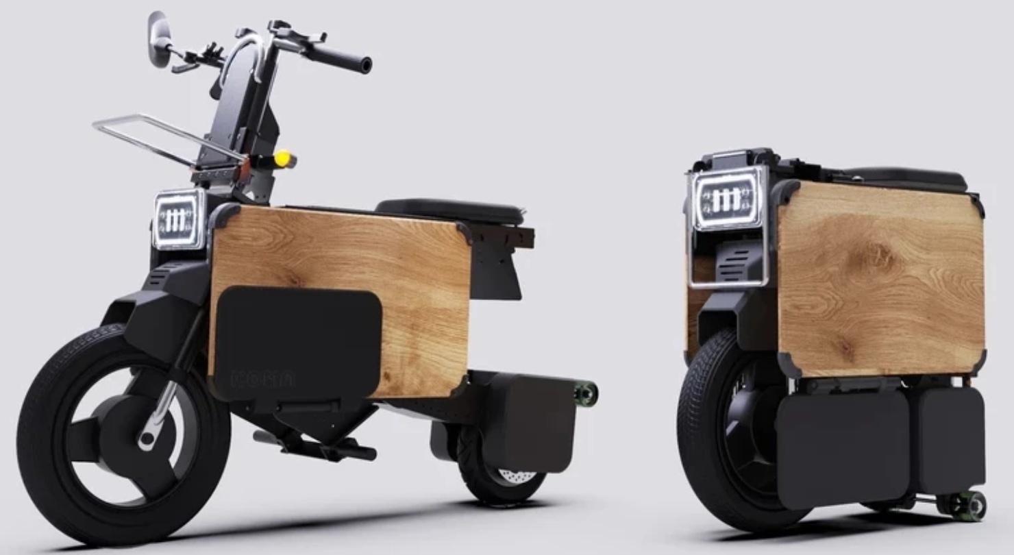 Japonci vymysleli bláznivý elektrický moped. Tohle jen tak někde neuvidíte!