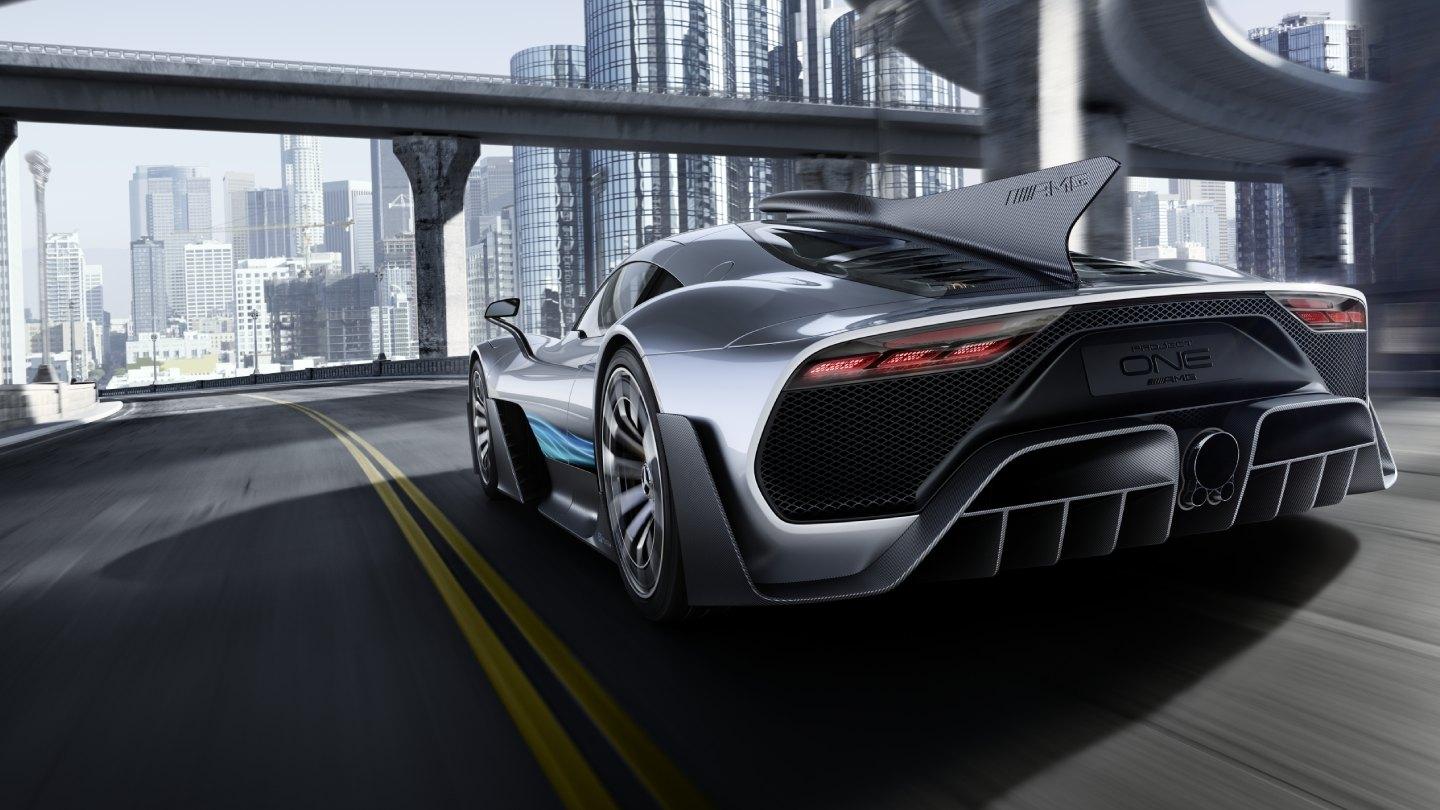 Mercedes-AMG One, zezadu