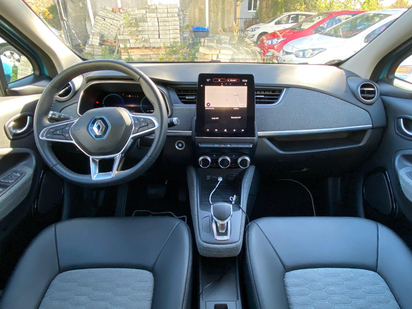 Renault Zoe interiér