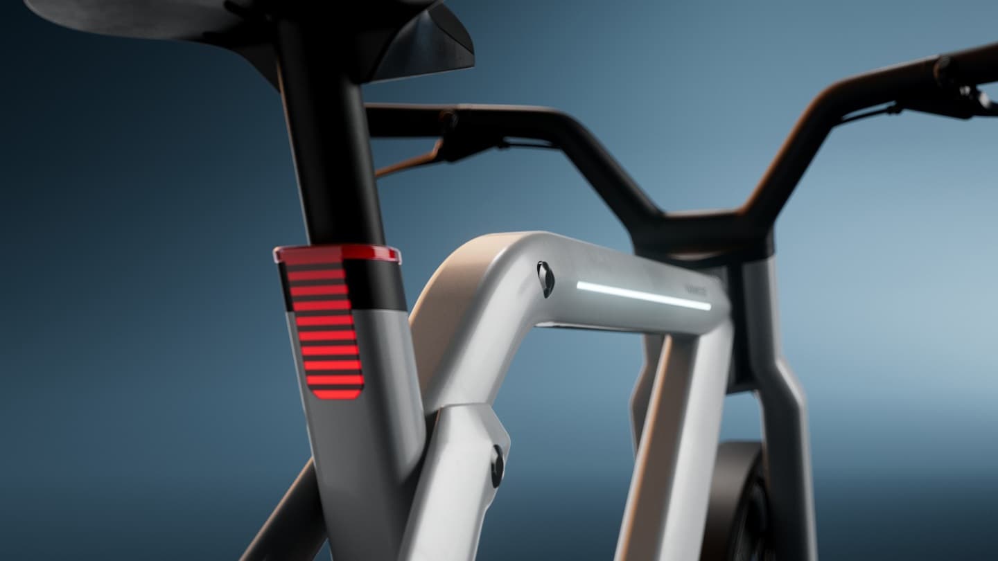 VanMoof V má opravdu futuristický design