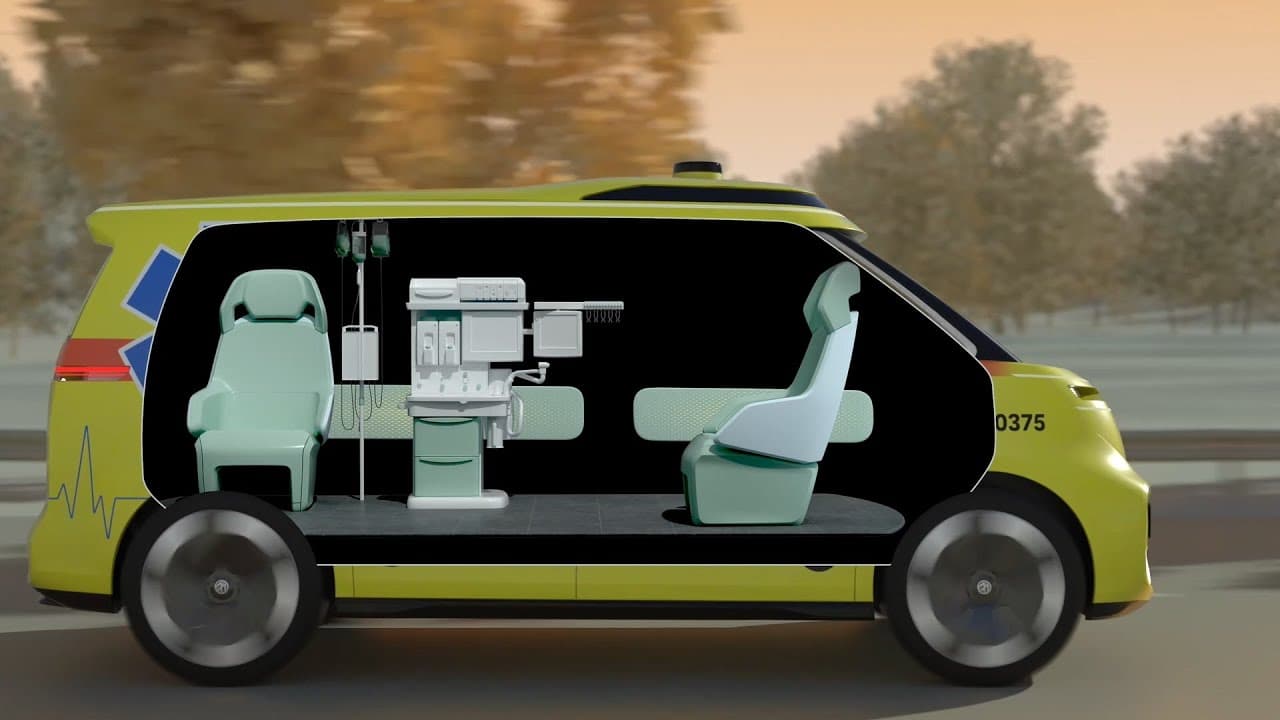 Volkswagen chce vyvíjet autonomní ambulance