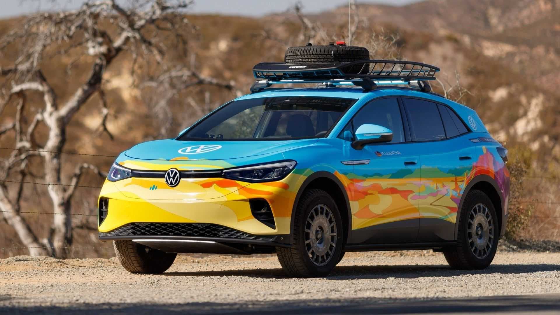 Elektrický Volkswagen ID.4 bude součástí Rebelle Rally