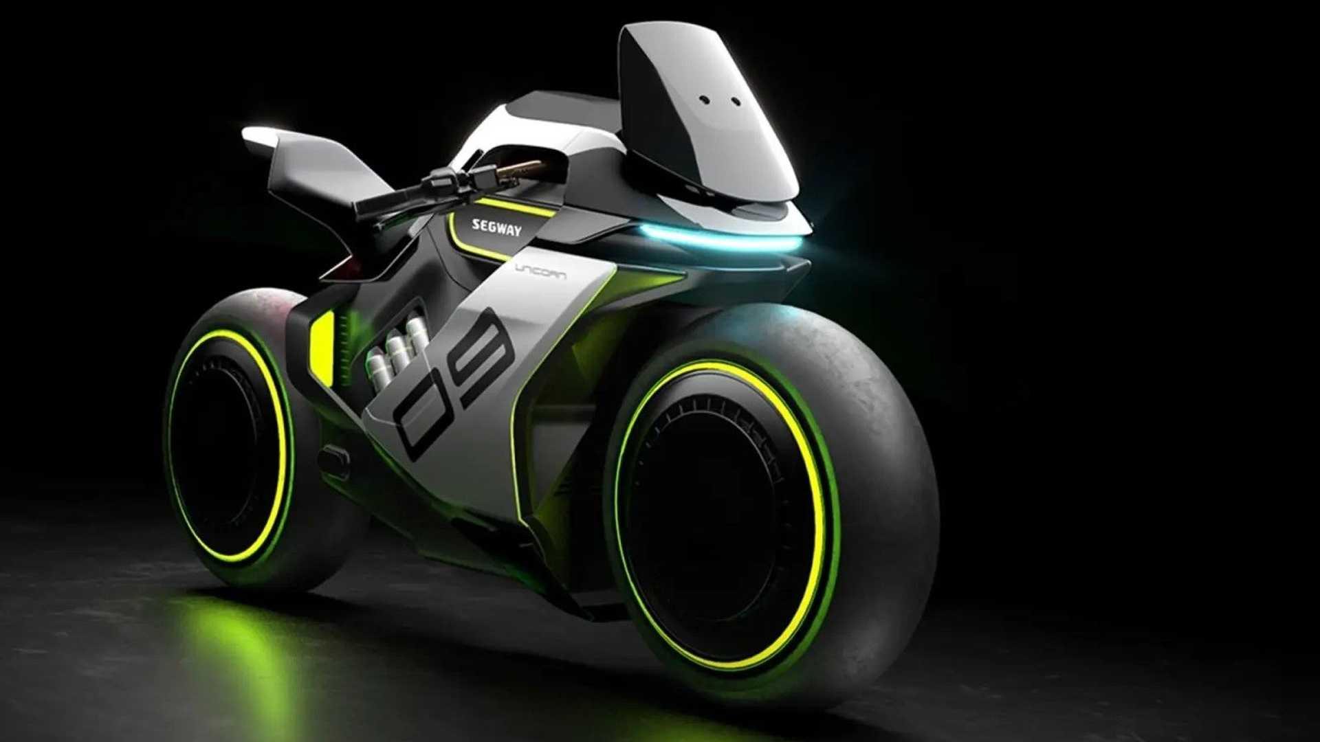 Segway ukázal vodíkem poháněný motocykl, prý dorazí už v roce 2023